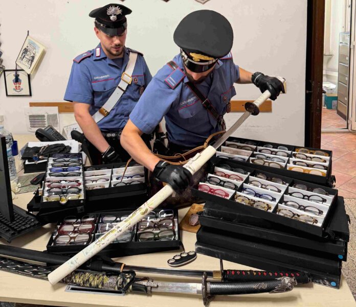 EUR - La refurtiva sequestrata dai Carabinieri (2)