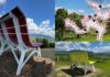 Cammino delle Panchine Giganti, itinerario con vista sul cuore dell'Umbria: tappe, colori, distanze, info utili