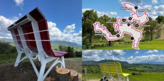 Cammino delle Panchine Giganti, itinerario con vista sul cuore dell'Umbria: tappe, colori, distanze, info utili
