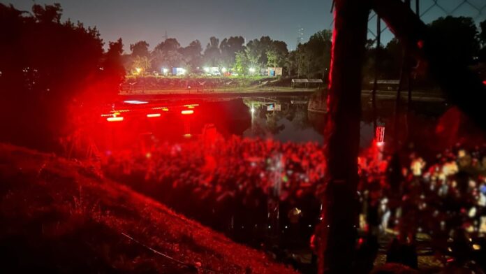 Discoteca abusiva in una cava di tufo dell'antica Roma: scatta blitz della Polizia