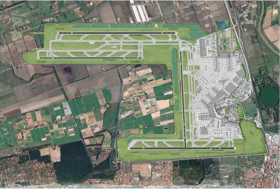 Aeroporto di Fiumicino, il 73% dei residenti favorevole allo sviluppo dello scalo e alla quarta pista 1 Progetto quarta pista Aeroporto di Fiumicino