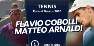 Roland Garros Cobolli Arnaldi