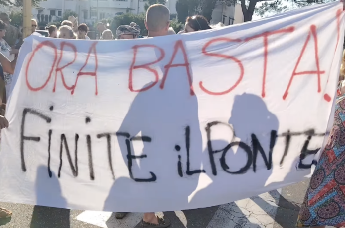 Campo Ascolano, proteste in strada per i ritardi nella realizzazione del ponte della litoranea