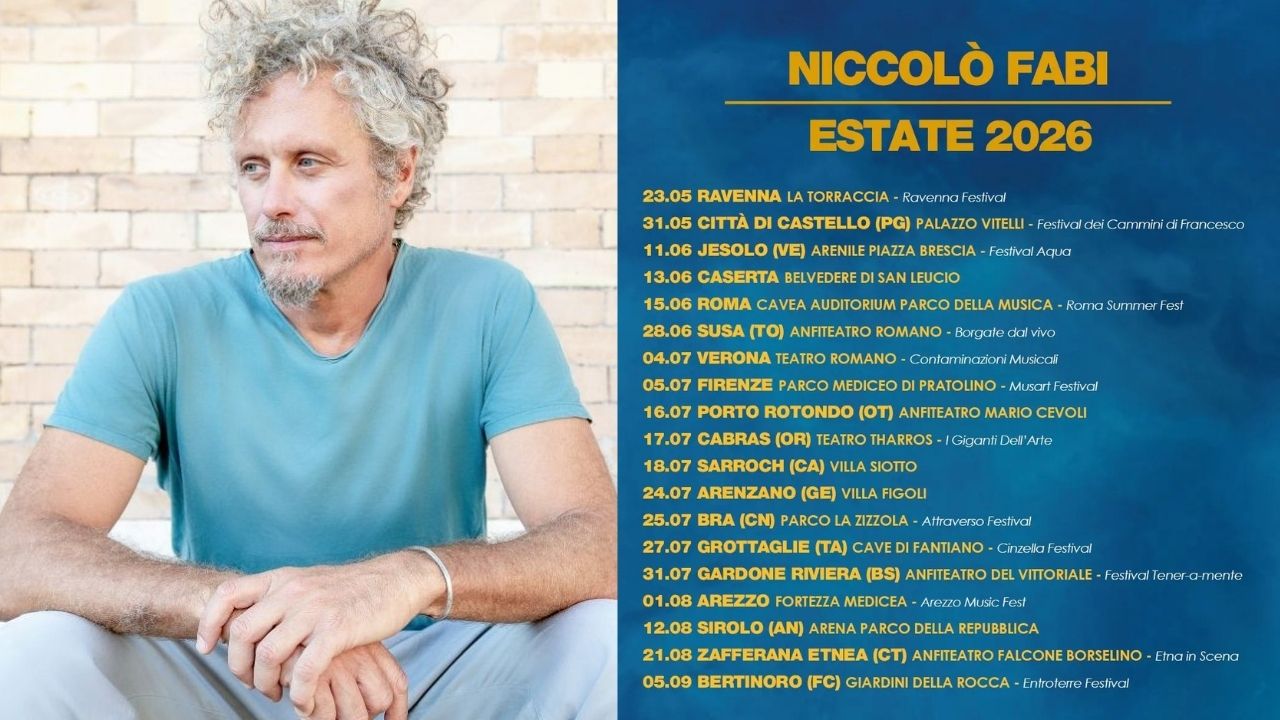 Tour Estivo Niccolò Fabi