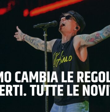Ultimo cambia le regole dei concerti