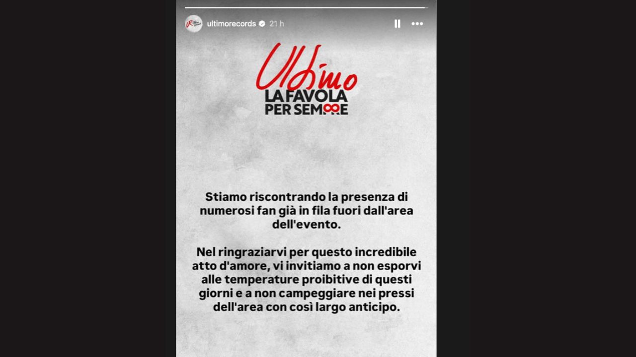 Concerto Ultimo a Tor Vergata, fan accampati in tenda dieci giorni prima del concerto 2
