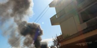 Incendio a pomezia