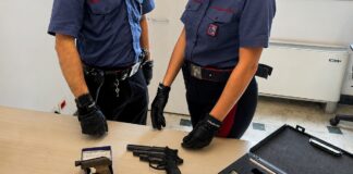 controlli dei carabinieri a Fiumicino