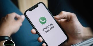 WhatsApp username