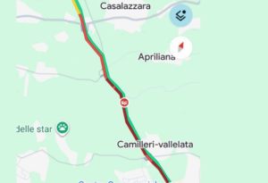 Incidente stradale sulla via Pontina, code chilometriche in formazione sulla statale 148 1 Incidente stradale sulla via Pontina, code chilometriche in formazione sulla statale 148 1