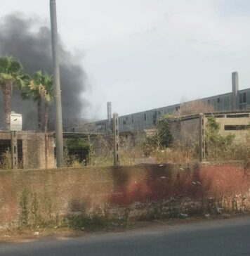 Una colonna di fumo nero ha avvolto la zona di Lavinio Stazione, dove un'ex fabbrica dismessa è tornata a bruciare per la terza volta in pochi giorni. Residenti costretti a tenere le finestre chiuse