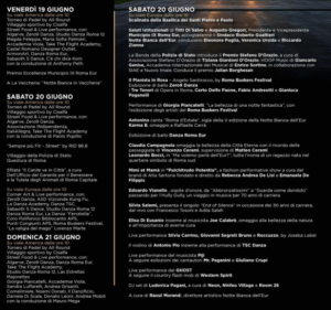 La Notte Bianca dell’Eur è alla quinta edizione con Edoardo Vianello, musica classica, sport ed eventi per i più giovani: il programma 2 La Notte Bianca dell’Eur è alla quinta edizione con Edoardo Vianello, musica classica, sport ed eventi per i più giovani: il programma 2