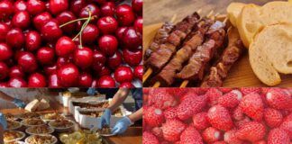 Sagre a Roma e nel Lazio dal 5 al 7 giugno: eventi tra fragole, ciliegie, pesce e spiedini
