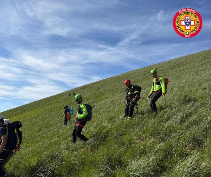 Le squadre del Soccorso Alpino Lazio hanno operato nel weekend per recuperare escursionisti in difficoltà sui rilievi regionali