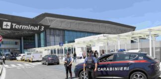 Le forze dell'ordine sanzionano dieci conducenti coinvolti nel trasporto pubblico abusivo all'aeroporto Leonardo da Vinci