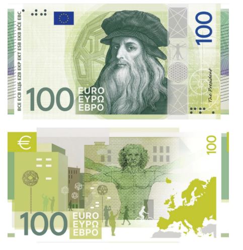 Le nuove banconote dell'Euro: la Bce mostra i 10 progetti finalisti. Da Leonardo a Maria Callas, come votare il restyling 1 Le nuove banconote dell'Euro: la Bce mostra i 10 progetti finalisti. Da Leonardo a Maria Callas, come votare il restyling 1
