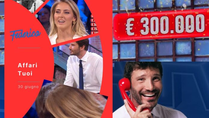 Affari Tuoi copertina Affari Tuoi 30 giugno, vincita clamorosa: Federica sfiora il massimo e firma un colpo da sogno