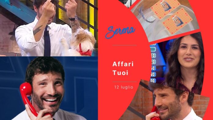 Affari Tuoi 12 luglio 2026, Gennarino corre in aiuto di Serena: quanto ha vinto ieri