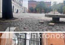 Lite tra stranieri a Trastevere finisce a sassate, pietra sfonda finestra: in casa una mamma con un bambino