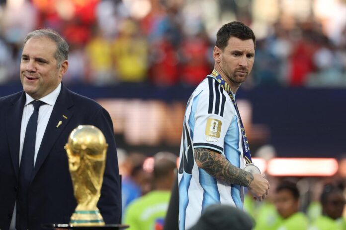 Messi, le critiche di Conte: “In finale la sua peggior prestazione”