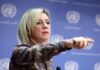 Russia, Zakharova: “Espulsione addetto militare italiano? Tajani mente nel dire che è senza motivo”