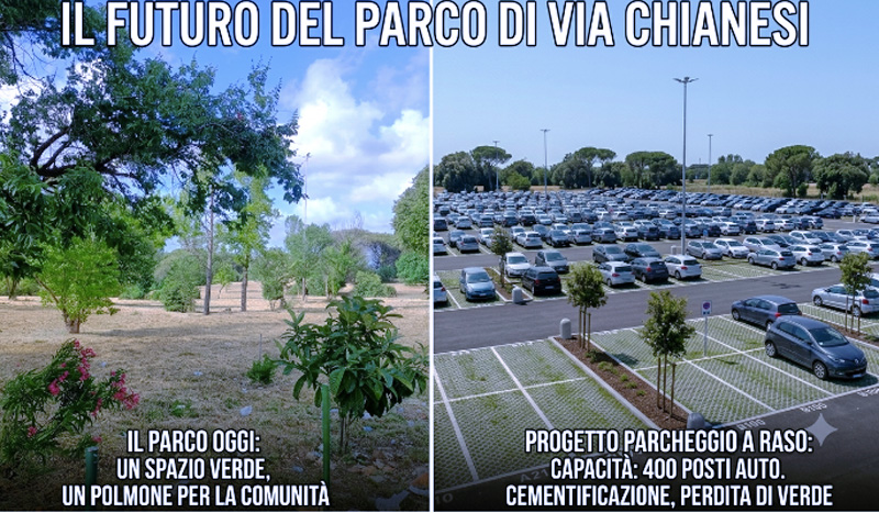 "Salviamo il parco dal maxi parcheggio dell'IFO": mobilitazione per fermare l'asfalto sull'area verde (FOTO) 1 "Salviamo il parco dal maxi parcheggio dell'IFO": mobilitazione per fermare l'asfalto sull'area verde (FOTO) 1