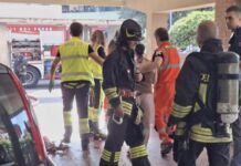 Incendio in una palazzina a Portuense: quattro intossicati in ospedale