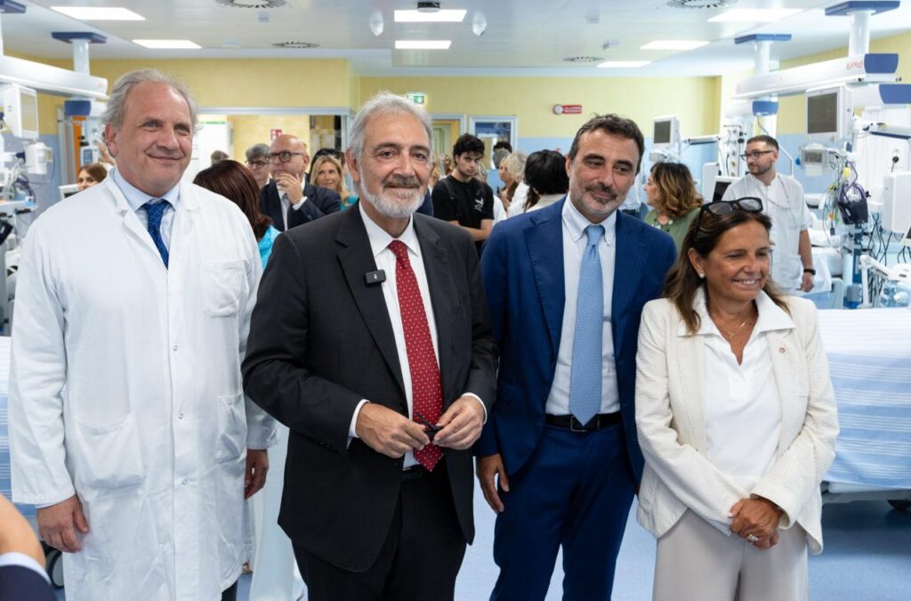 Sanità Lazio, all'Umberto I inaugurata la nuova terapia intensiva. Rocca: «In arrivo 58 assunzioni» 3