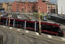 Tram Urbos ATAC Roma, cantieri tram Roma agosto, bus sostitutivi tram ATAC, PNRR trasporti Roma, interruzione linee tranviarie