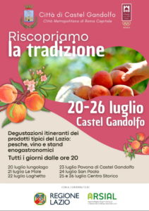 Castel Gandolfo in festa per la 90ma Sagra delle Pesche: tra degustazioni gratis, eventi e street food 2 Castel Gandolfo in festa per la 90ma Sagra delle Pesche: tra degustazioni gratis, eventi e street food 2