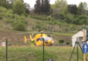 Biker di Roma soccorso dall’eliambulanza dopo una rovinosa caduta sul Monte Amiata