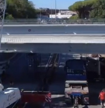 Riaperto il tratto della Salaria vietato al transito per lavori sul cavalcavia della Motorizzazione Home 3