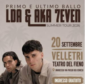 Serena Brancale raccoglie il testimone di Fedez: terrà il concerto inaugurale gratis della Festa del Fungo Porcino di Velletri 2