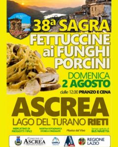 Sagre a Roma e nel Lazio dal 31 luglio al 2 agosto: pizzole, pollo ruspante, calici, cozze e pecorino 3