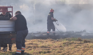 Incendio di sterpaglie all'Infernetto: sul posto i mezzi dei vigili del fuoco (VIDEO E FOTO) 2