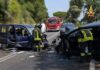 Incidente frontale sull’Appia: un morto e due feriti gravi