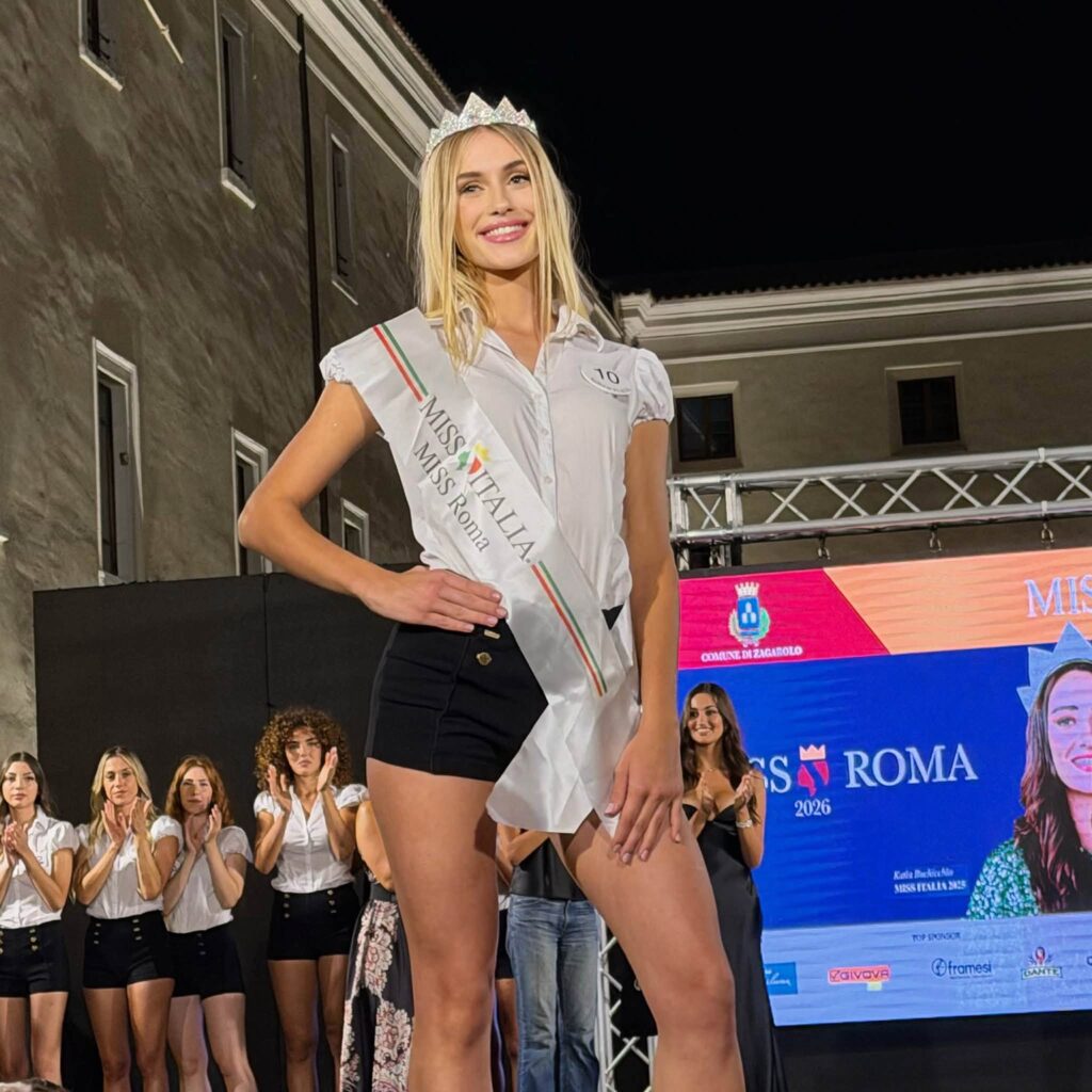 Cristina Virga è la nuova Miss Roma 2026: mamma a 22 anni e col numero 10 sulla schiena 1