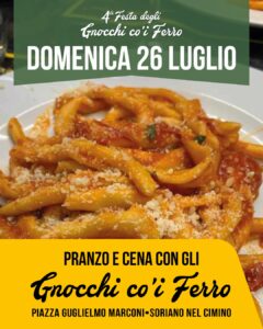 Sagre vicino Roma e nel Lazio dal 24 al 26 luglio: maccaruni, pesche, porceddu, cozze e pecorino 3