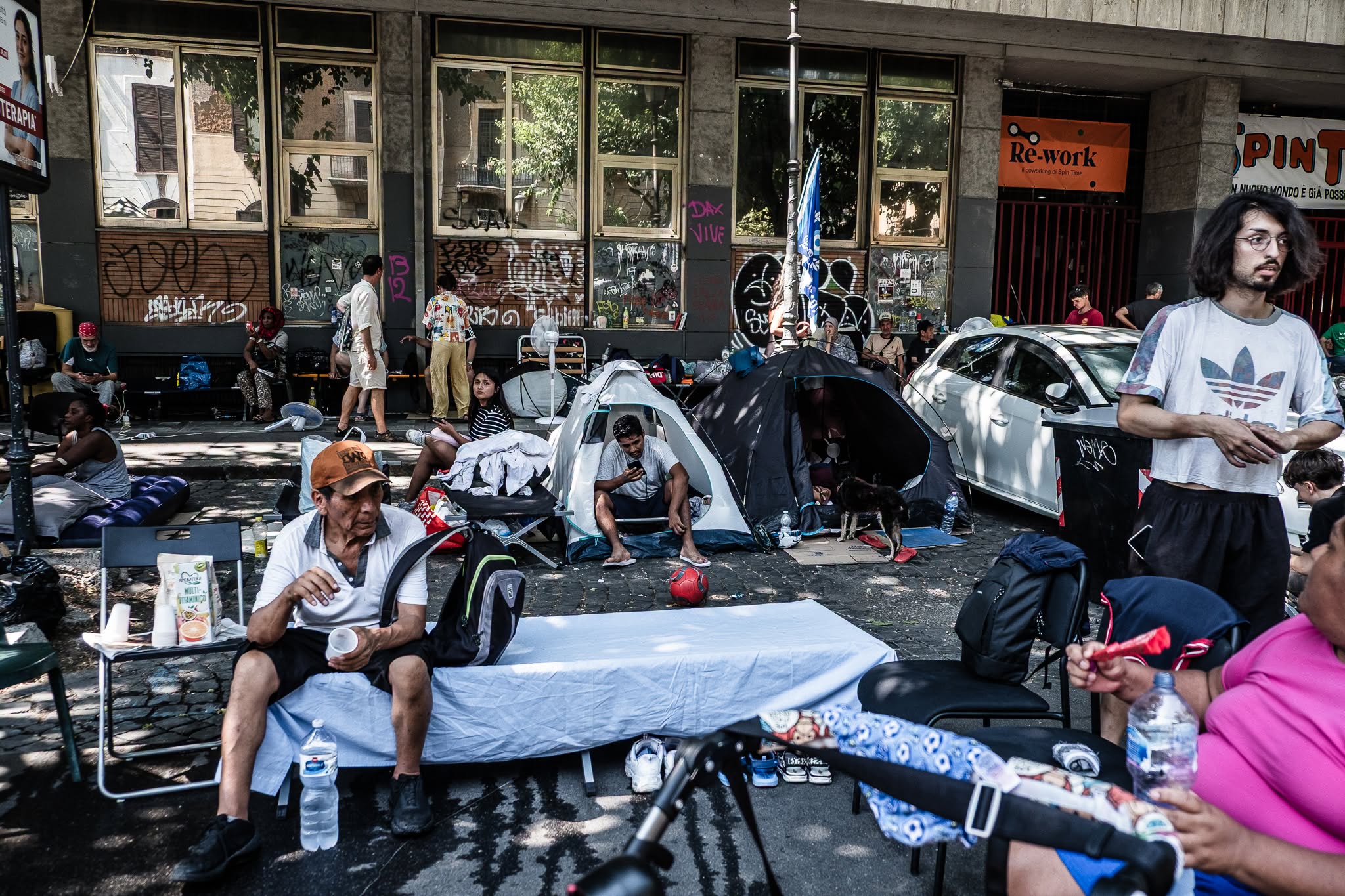 Spin Time, emergenza caldo a Roma: scatta il piano soccorsi per 200 sfollati 6