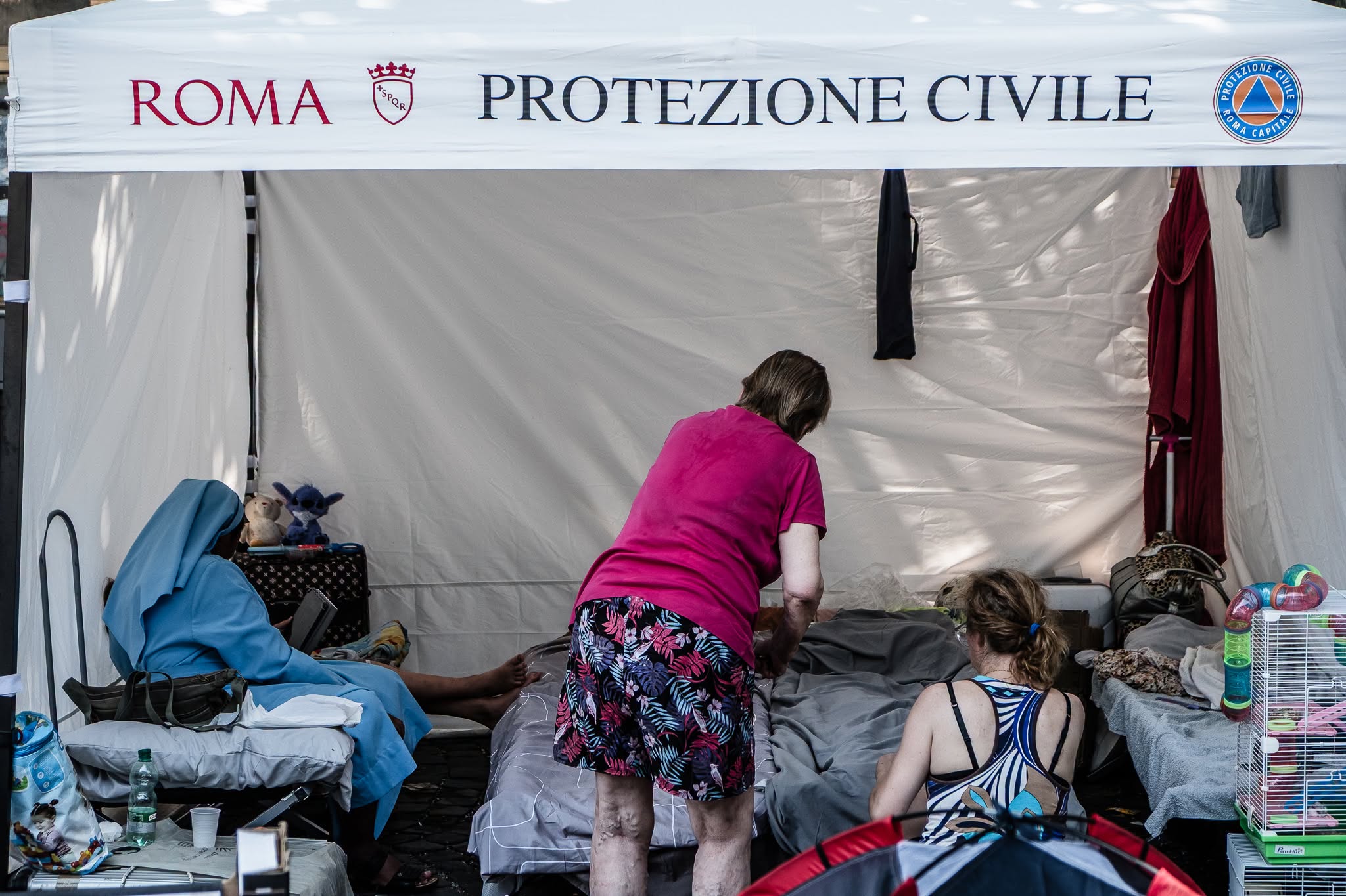 Spin Time, emergenza caldo a Roma: scatta il piano soccorsi per 200 sfollati 3
