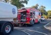 Incendio in zona Muratella: colonna di fumo nero e fiamme in via Velani