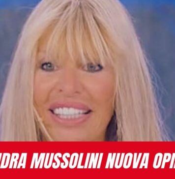 Alessandra Mussolini Uomini e Donne Canale 10