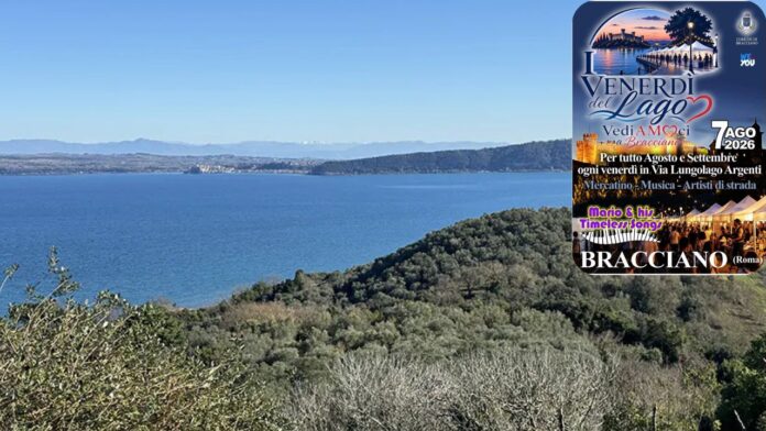 I "Venerdì del Lago" al via a Bracciano: musica, mercatini e spettacoli sotto le stelle