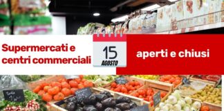 Ferragosto 2026 supermercati