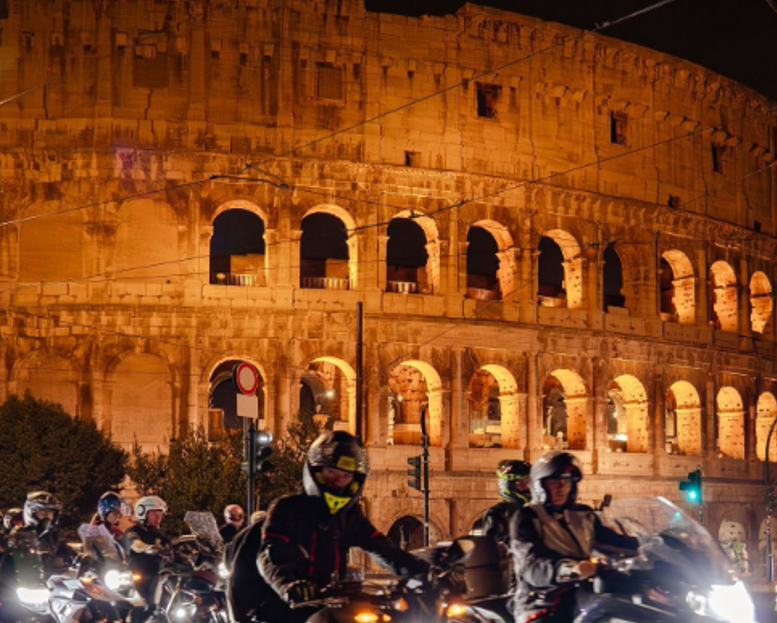 Rome Night Run 2026, mille moto nella notte di Roma: tutto pronto al Gazometro 1