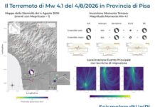 Terremoto a Pisa, analisi degli esperti: “Una faglia sepolta sotto la pianura pisana all’origine del sisma”