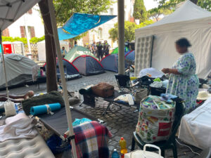 Tensioni su Spin Time: gli occupanti rifiutano alloggi che non siano all'Esquilino 2