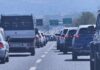Code e disagi tra il casello di Roma est e lo svincolo per Tivoli per chi viaggia sulla A24 Roma-L'Aquila nella giornata da bollino nero