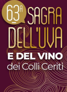 Cerveteri in festa per la Sagra dell’Uva e del Vino dei Colli Ceriti: poker di concerti e di spettacoli gratis 1 Cerveteri in festa per la Sagra dell’Uva e del Vino dei Colli Ceriti: poker di concerti e di spettacoli gratis 1
