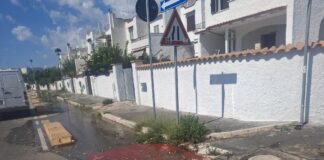 A causa di una consistente perdita d'acqua a Cerenova, all'incrocio tra via Agylla e via Casale, Multiservizi Caerite chiude temporaneamente l'impianto irriguo